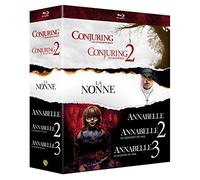 Coffret 6 films : Conjuring : les dossiers Warren + Conjuring 2 : le cas Enfield + Annabelle + Annabelle 2 : la création du mal + Annabelle : la maison du mal + La Nonne [Blu-ray]