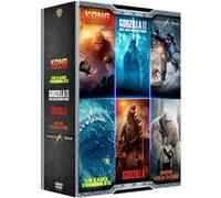 Coffret : Godzilla + Godzilla : Roi Des Monstres + Kong : Skull Island + Rampage - Hors De Contrôle + En Eaux Troubles + Pacific Rim - Pack