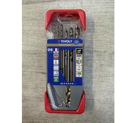 Tivoly Forets métal Clipster A31 Technic Cobalt – gradés Ø 2-3-4-5-6 et 8 mm