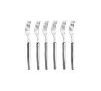 Coffret 6 fourchettes de table Laguiole en inox - Jean Dubost - Argent / Métallique - Acier Inoxydable (inox)