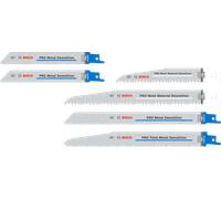 Coffret 6 lames PRO Demolition pour scies sabres - BOSCH - 2607011820