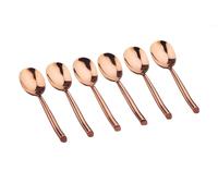 Coffret 6 petites cuillères - copper
