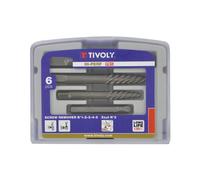 Coffret 6 pieces d'extraction de goujons et de vis Tivoly Technic