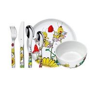 coffret 6 pièces maya labeille dès 3 ans acier inoxydable cromargan 18 10 poli