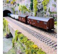 Coffret 6 pièces : Train de marchandises, DB, Ep IV - ROCO 6600018 - HO 1/87