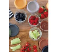 Coffret 6 portions verre BEABA multicolore TU