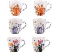 Coffret 6 tasses 23 cl Savannah - Table Passion - Décoré - Porcelaine G