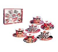 Coffret 6 tasses à café - BETTY BOOP - Enfant - Rond - Compatibilité lave-vaisselle