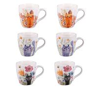 Table Passion – Coffret 6 tasses Savannah 23 cl – Porcelaine blanche