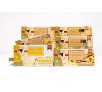 Coffret 6 Turrons Classiques - Relais Gourmet | Assortiment Traditionnel Espagnol : Jijona, Alicante, Guirlache, Crème & Noix, Yema Tostada, Catalane | Sans Gluten | Idéal Noël et Cadeaux Gourmets