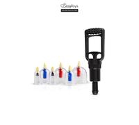 Coffret 6 ventouses Cupping Set - EasyToys Fetish Collection