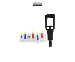 Coffret 6 ventouses Cupping Set - EasyToys Fetish Collection
