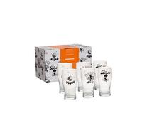 Coffret 6 verres à bière Disco - - Transparent / Cristal - Verre