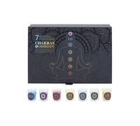 Coffret 7 Bougies Parfumées "Chakra" 24cm Multicolore