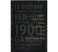 COFFRET 7 DVD GRANDES FRESQUES LE GUEPARD - LAWRENCE D'ARABIE - BEN HUR - DOCTEUR JIVAGO - 1900 - GANDHI - AUTANT EN EMPORTE LE VENT