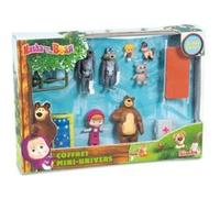 Coffret 7 figurines Simba Masha et Michka Multicolore E