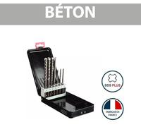 Diager Coffret 7 forets béton Rockfaster 1001R SDS Plus