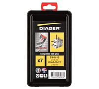 Coffret 7 forets béton SDS-Plus Booster DIAGER
