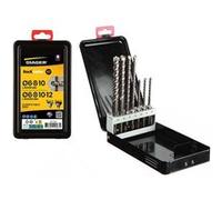 Diager Coffret 7 forets béton Rockfaster 1001R SDS Plus