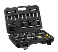 Stanley Coffret de douilles STMT82831-1 1/4" + 1/2" – jeu de 72 pcs