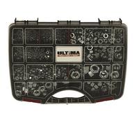 Coffret 765 écrous COF901 acier zingué blanc - - AFBPACK03