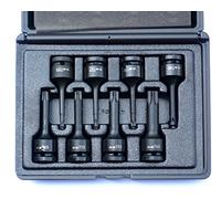 COFFRET 8 DOUILLES EMBOUTS IMPACT TORX MALES A CHOC CARRE 1/2