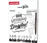 Coffret 8 Feutres Uniball avec 1 Shalaku S Multicolore G