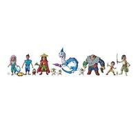 Coffret 8 figurines et accessoires Raya et le dernier dragon - Disney Princesses - Jouet pour enfants