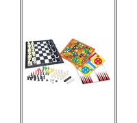 Coffret 8 jeux de société avec pions magnétiques