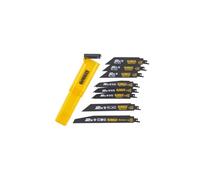 Coffret 8 lames pour scies sabres DEWALT - 152-228 mm