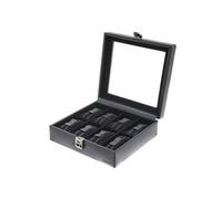 Davidts - Coffret 8 montres vitré Halley - noir - 7605 Noir G