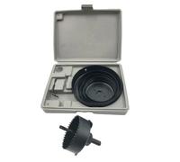 Coffret 8 pcs Trépans D. 64 à 102 mm + Adaptateur pour Bois, Plâtre - 588115 - Beast