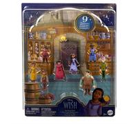 COFFRET 8 PERSONNAGES - MATTEL - HPX36 - POUPEE MANNEQUIN DISNEY