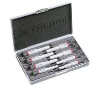 Facom - Tournevis Micro-Tech® empreinte Torx® entraînement 4 mm AEX.J2 coffret de 8