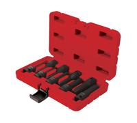 Coffret 9 Douilles à choc BTR carré 1/2