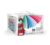 Coffret 96 Marqueurs Manga Graph'it Brush Et Extra Fine