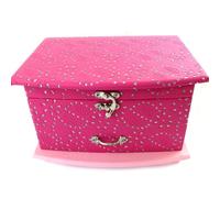 Coffret À Bijoux Bois 'sissi' Rose Fuschia