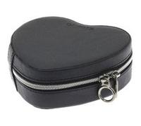 Coffret à bijoux coeur DAVIDTS Zip'n go - noir 7616 Noir G