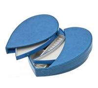 Coffret à bijoux DAVIDTS Grand Coeur - bleu 7775 Bleu G