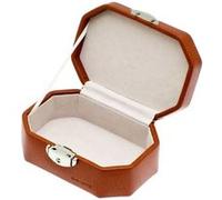 Coffret à bijoux DAVIDTS Octogonal - cognac 7787 Marron G