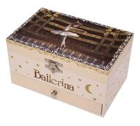 Coffret à Bijoux Musical - Ballerina - Forme Rectangulaire