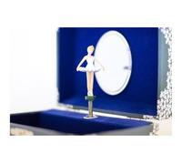 Coffret à bijoux musical - ULYSSE - ballerine - Bleu - 15 x 10 cm - Lac des cygnes - A partir de 3 ans - Enfant