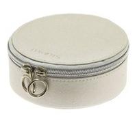Coffret à bijoux rond DAVIDTS Zip'n go - beige 7609 Beige G