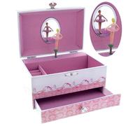 Coffret à bijoux rose pour enfant