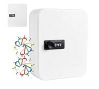 Coffret À Clés Mural, Rangement Étanche Avec Code, Organisateur Universel 2