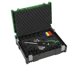 Coffret à Cliquet 39Pcs + douilles en HitCase - HIKOKI 95000572