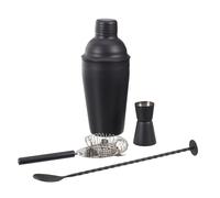 Coffret à cocktail en inox avec 4 accessoires Cook Concept KV7335 Noir