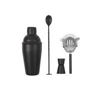 Cook Concept - Kv7335 - Coffret À Cocktail 4 Accessoires Noirs Art de La Table Boisson et Apero Cocktail - Biere et Jus