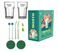 Coffret à cocktails Mojito 10 pièces.