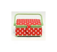 Coffret à couture Polka rouge taille moyenne - Prym(...) - Rouge